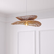 ATMOSPHERA - Suspension "Alara" jute beige D69,5cm - vignette