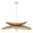 ATMOSPHERA - Suspension "Alara" jute beige D69,5cm - vignette