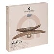 ATMOSPHERA - Suspension "Alara" jute beige D69,5cm - vignette