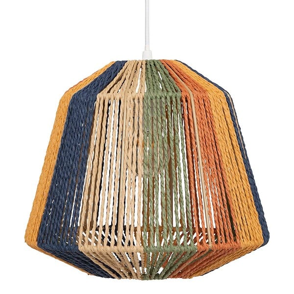 ATMOSPHERA - Suspension en corde "Jily" D29cm - large
