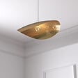 ATMOSPHERA - Suspension "Arlo" doré D56cm - vignette