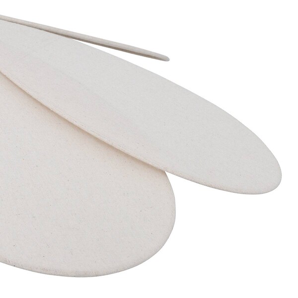 ATMOSPHERA - Suspension pétales "Naya" beige D100cm - large