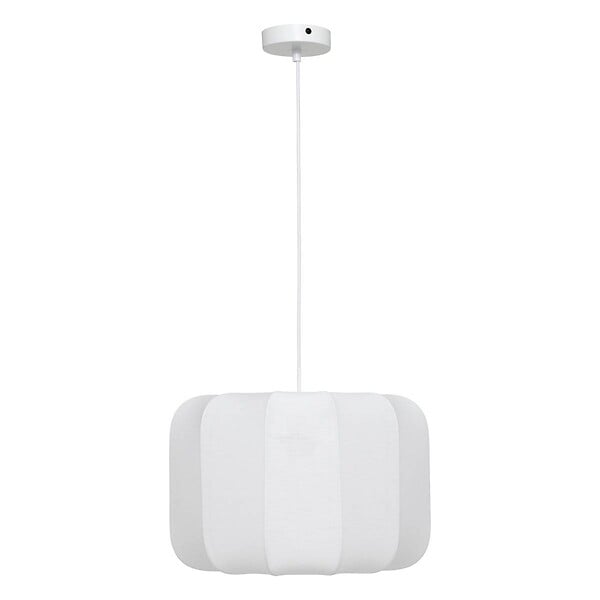 ATMOSPHERA - Suspension "Tobie" coton blanc D37cm - large