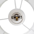 ATMOSPHERA - Suspension "Tobie" coton blanc D37cm - vignette