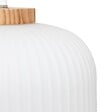 ATMOSPHERA - Suspension verre "Travis" blanc D25cm - vignette