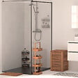 5 FIVE SIMPLY SMART - Serviteur de douche "Blackacia" 2 niveaux en acacia - vignette