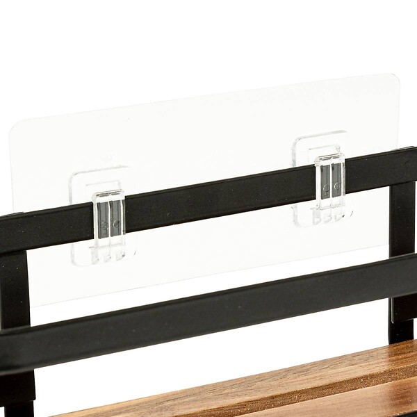 5 FIVE SIMPLY SMART - Étagère de douche "Blackacia" en acacia - large