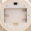 ATMOSPHERA - Lampe LED batterie Oda blanc H17cm - vignette