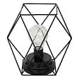 ATMOSPHERA - Lampe en métal noir "Madi" H18cm - vignette