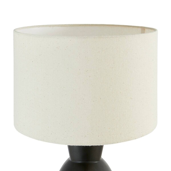 ATMOSPHERA - Lampe à poser "Yulia" noir H59cm - large