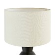 ATMOSPHERA - Lampe à poser "Yulia" noir H59cm - vignette