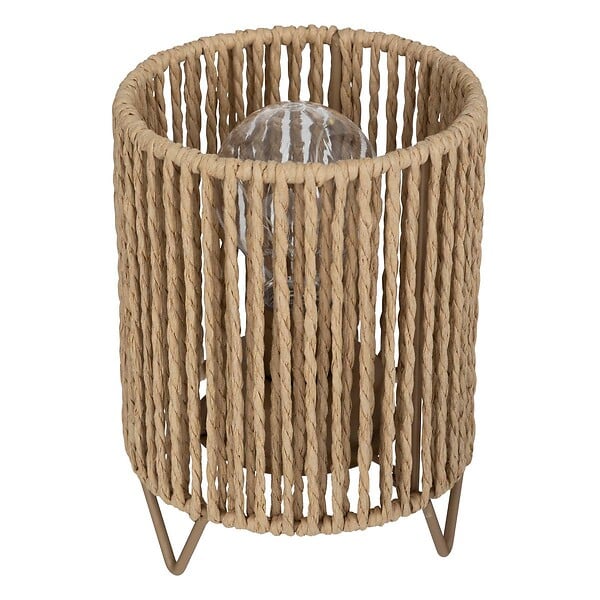 ATMOSPHERA - Lampe en papier naturel Ida H17cm - large