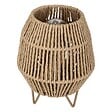 ATMOSPHERA - Lampe en papier naturel Ida H17cm - vignette
