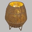 ATMOSPHERA - Lampe en papier naturel Ida H17cm - vignette