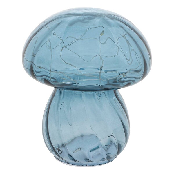 ATMOSPHERA - Lampe à poser LED Malu bleu H15cm - large