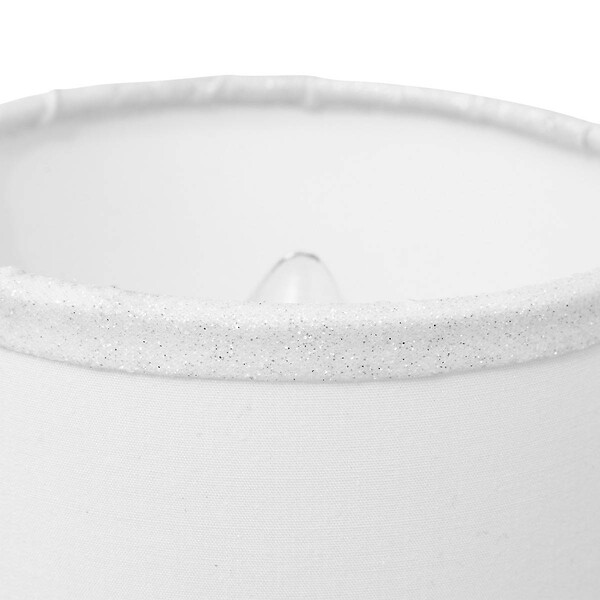 ATMOSPHERA - Lampe céramique "Timéo" H25cm rose clair - large