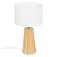 ATMOSPHERA - Lampe à poser "Adon" beige H53cm - vignette