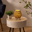 ATMOSPHERA - Lampe en papier naturel Ida H17cm - vignette
