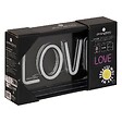 ATMOSPHERA - Tube néon à poser led "Love" rose L 23cm - vignette