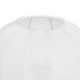 ATMOSPHERA - Lampe à poser "Tobie" coton argent H33cm - vignette