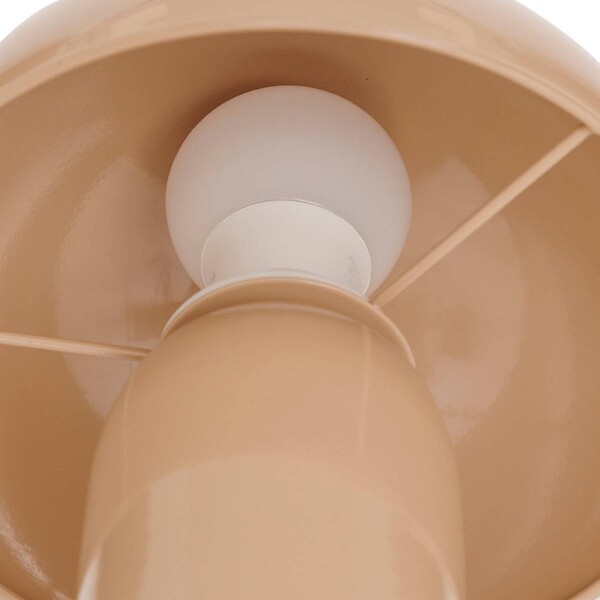 ATMOSPHERA - Lampe champignon secteur Lito beige H24,5cm - large