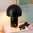 ATMOSPHERA - Lampe à poser led USB "Zola" noir H20cm - vignette