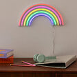 ATMOSPHERA - Tube néon mural led "Arc en ciel" L38cm - vignette