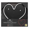 ATMOSPHERA - Tube néon mural led "Coeur" rouge L 32cm - vignette