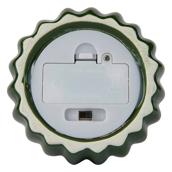 ATMOSPHERA - Lampe à poser led "Cactos" vert H15,2cm - large
