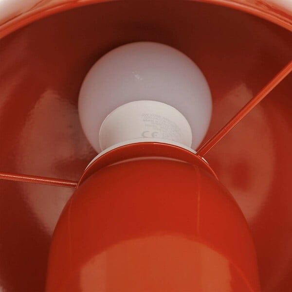 ATMOSPHERA - Lampe champignon secteur Lito terracotta H24,5cm - large
