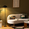 ATMOSPHERA - Lampadaire "Savio" noir H140cm - vignette