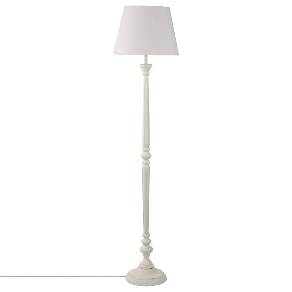 ATMOSPHERA - Lampadaire drt ''LEO'' blanc H156 cm - large
