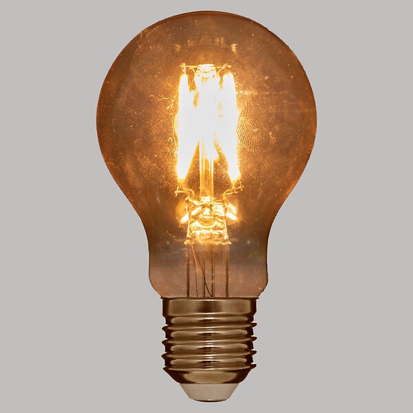 ATMOSPHERA - Ampoule LED "Standard" ambre D6cm E27 - large