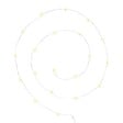 ATMOSPHERA - Guirlandes "Anya" 20 microLED à pile argent blanc chaud L190cm - vignette