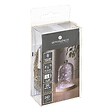 ATMOSPHERA - Guirlande "Anya" 20 microLED à pile argent blanc froid L190cm - vignette