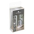ATMOSPHERA - Guirlandes "Anya" 40 microLED à pile argent blanc froid L400cm - vignette