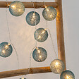ATMOSPHERA - Guirlande led à pile "Tara" 10 boules lumineuses L165cm - vignette