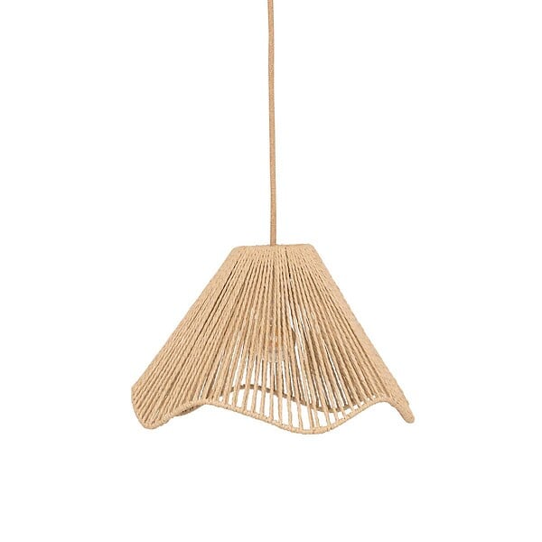 ATMOSPHERA - Abat-jour Vito beige H37cm - large