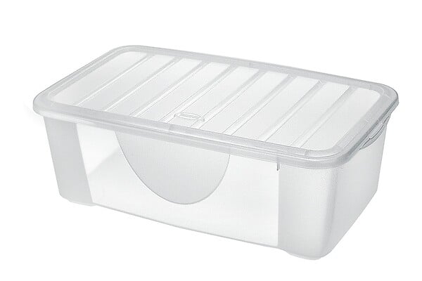 TONTARELLI - Boite textile transparente - 4.7L - large