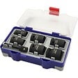 TIVOLY - Coffret 7 Douilles à choc Ø13/17/19/21/24 mm + adaptateur 1/2″ + porte-embout – Acier CrMo TIVOLY - vignette