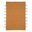 ATMOSPHERA - Tapis "Tula" en coton avec pompon en jute 60x90cm - vignette