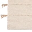 ATMOSPHERA - Tapis "Tula" en coton avec pompon en jute 60x90cm - vignette