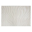 ATMOSPHERA - Tapis effet laine Anoai blanc 200x150cm - vignette