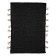 ATMOSPHERA - Tapis "Tula" en coton avec pompon en jute 60x90cm - vignette