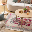 ATMOSPHERA - Tapis "Wild" coton tufté vert céladon 120x170cm - vignette