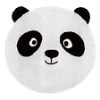 ATMOSPHERA - Tapis enfant panda "Andy" noir & blanc D100cm - vignette