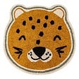ATMOSPHERA - Tapis enfant léopard Kori jaune ocre D90cm - vignette