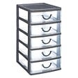 5 FIVE SIMPLY SMART - Rangement tour plastique 5 tiroirs grand modèle - vignette