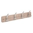 5 FIVE SIMPLY SMART - Patère Aly 4 têtes L45cm bois clair gris - vignette