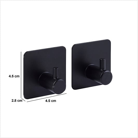 5 FIVE SIMPLY SMART - 2 patères adhésives "stiky" - 5 five simply smart - large